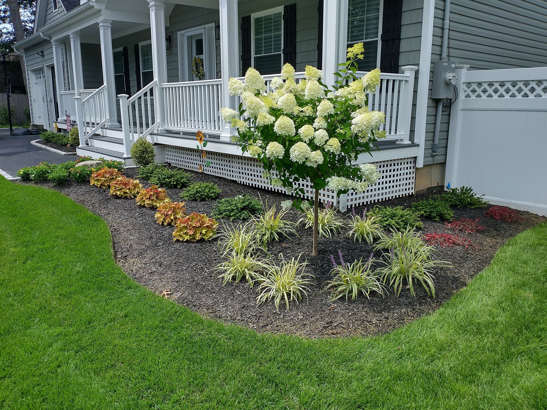 Beautiful landscaping