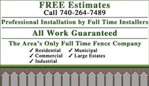 Free estimates on custom-built railings