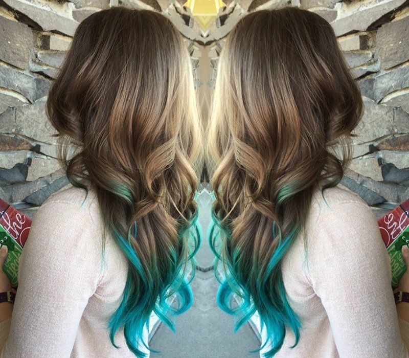 Hair cut and color