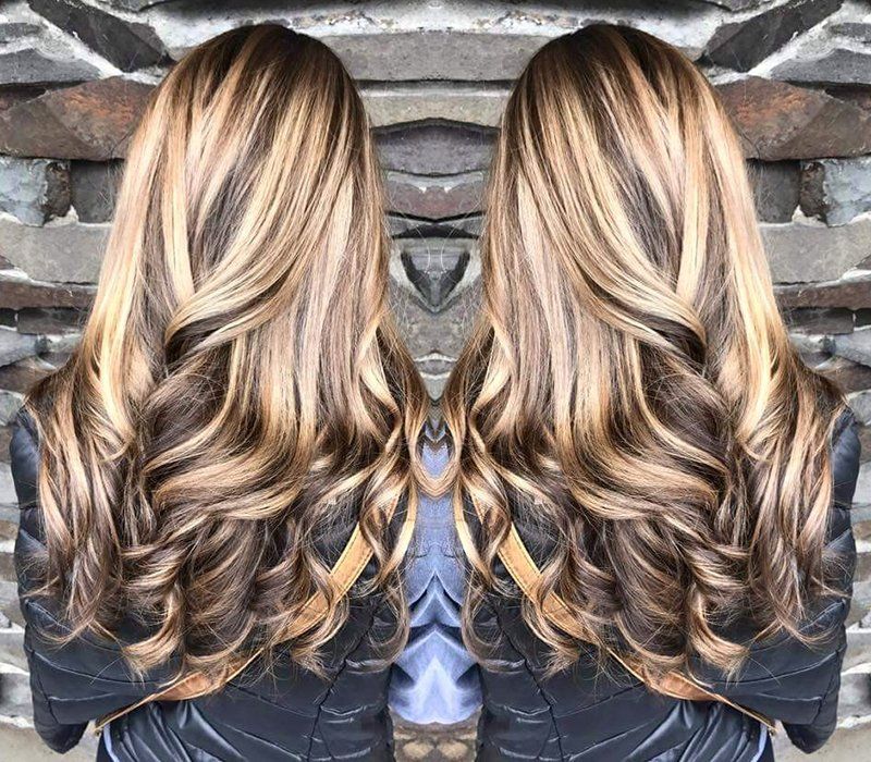 Hair cut and color
