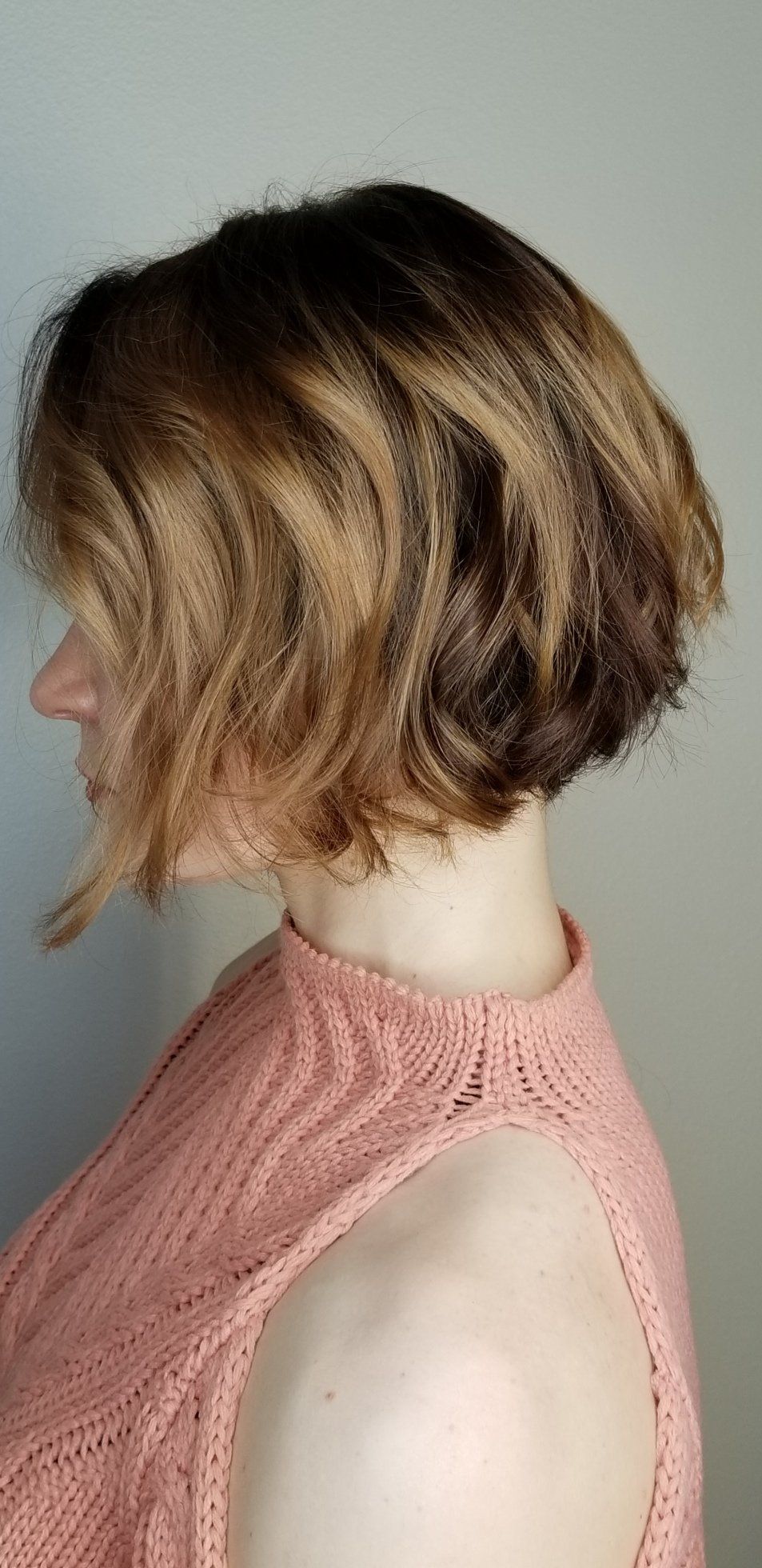 Hair cut and color