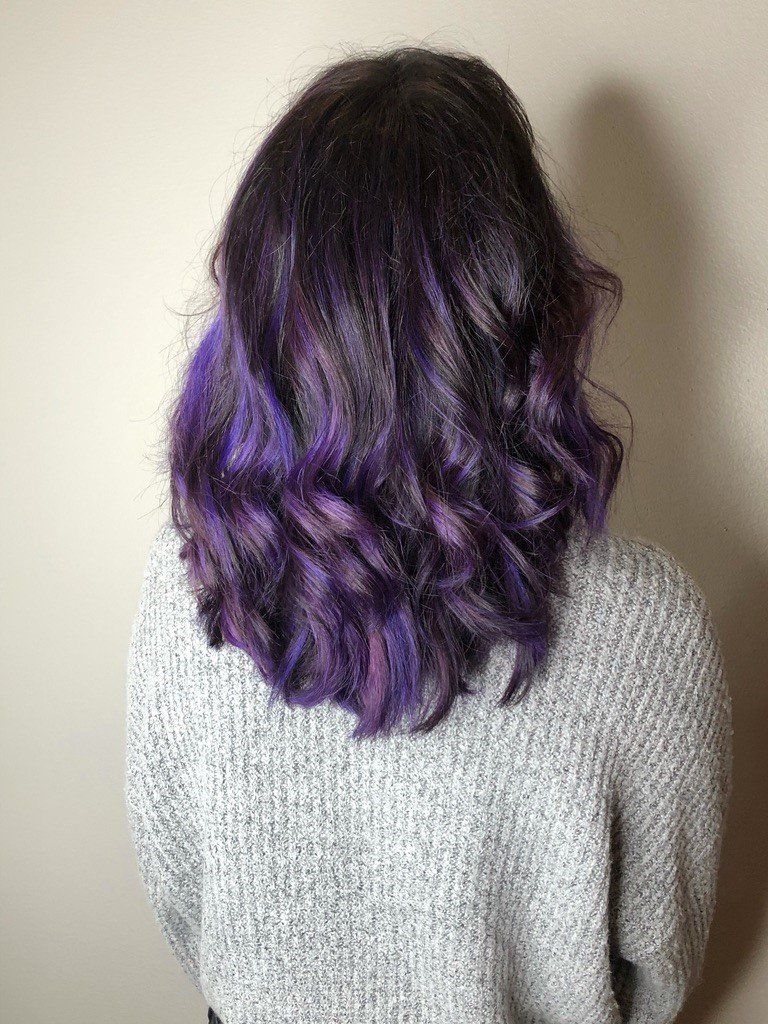 Hair cut and color