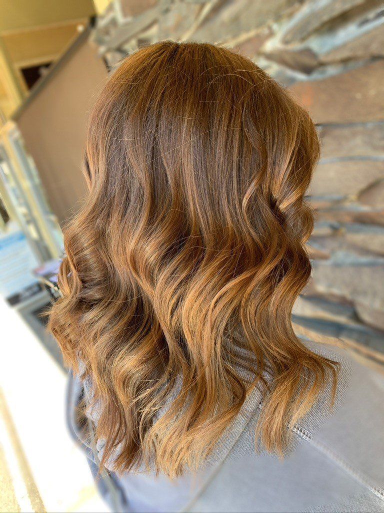 Hair cut and color