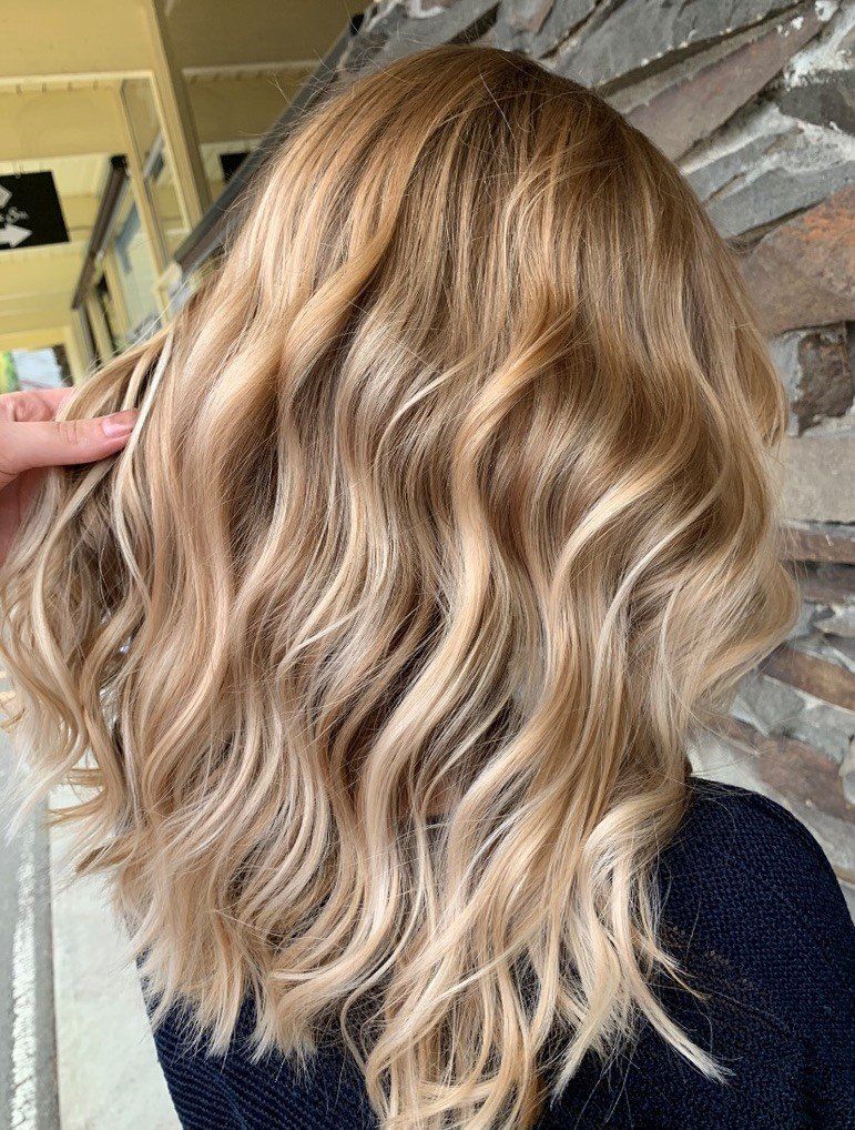 Hair cut and color