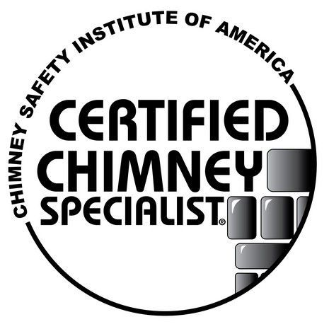 The logo for the safety institute of america certified chimney specialist.