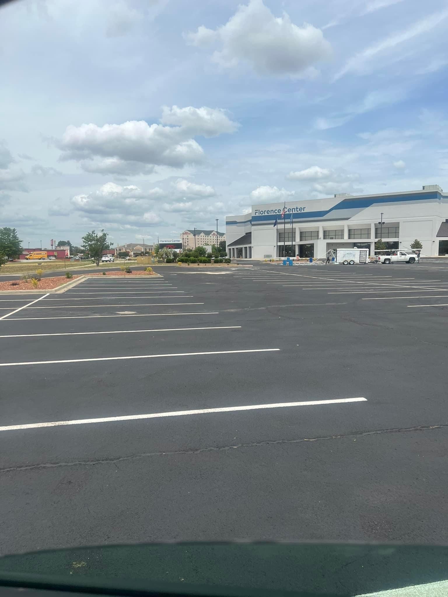 Florence Civic Center parking lot project