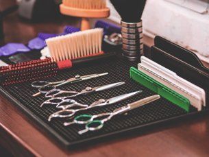 Barber's tools