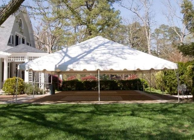 large white tent