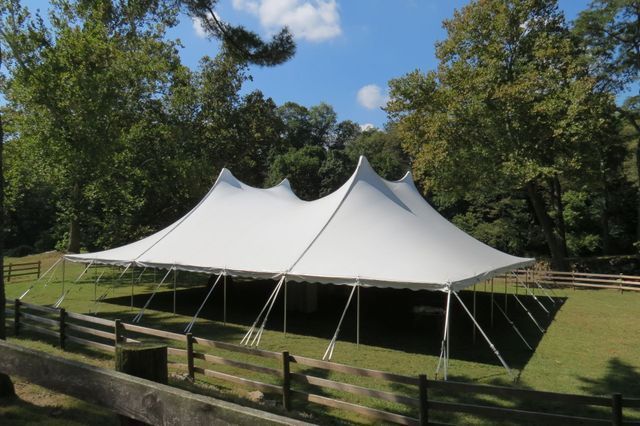 large white tent