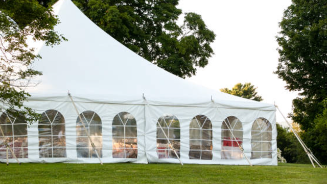 large white tent