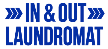 In & Out Laundromat Logo
