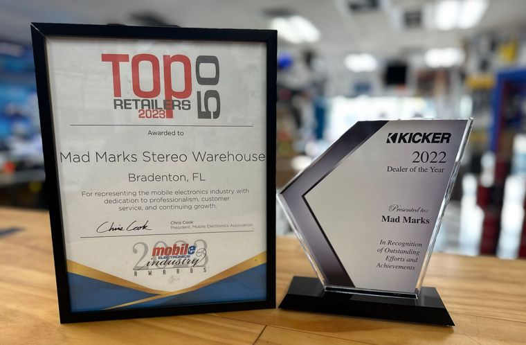 Mad Marks Stereo Warehouse Awards