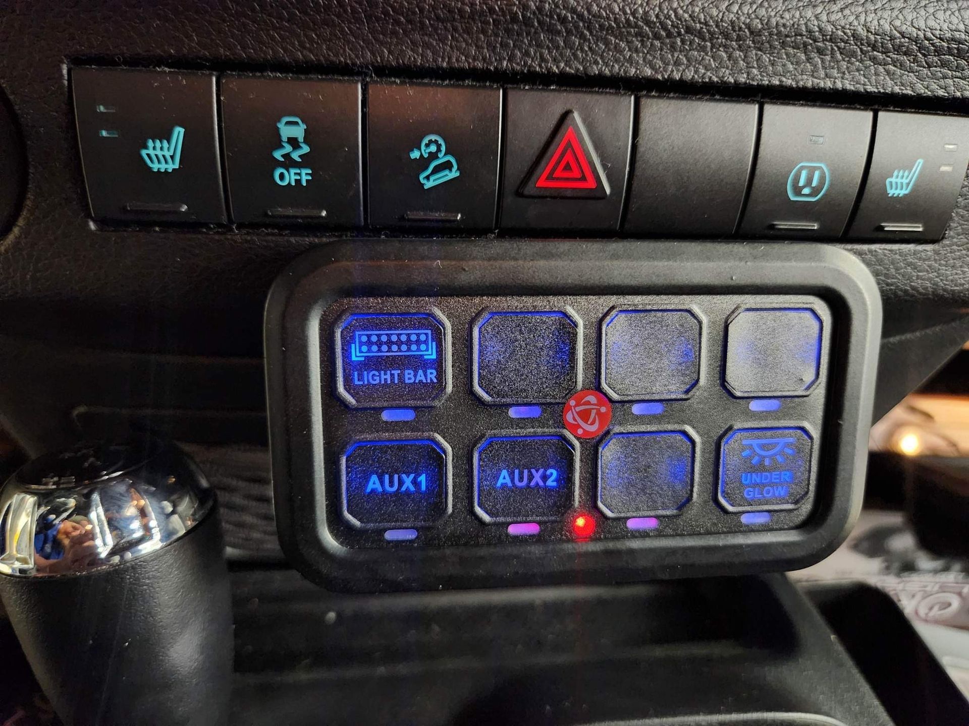Jeep Wrangler Switch Panel System Lights