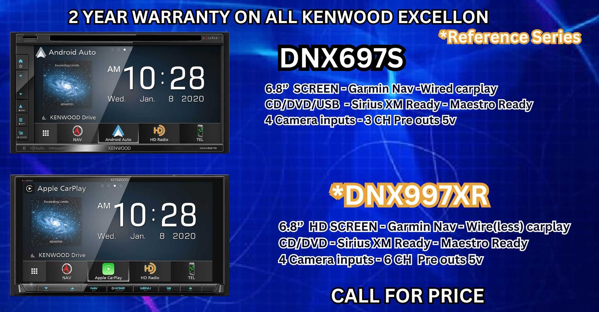 DNX697S and DNX997XR