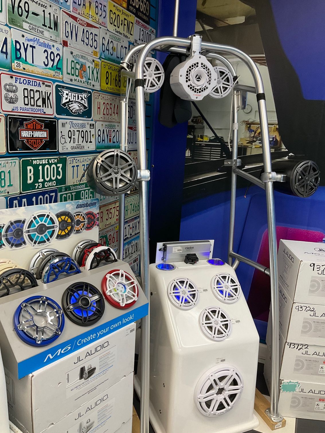 JL Audio boat stereo parts