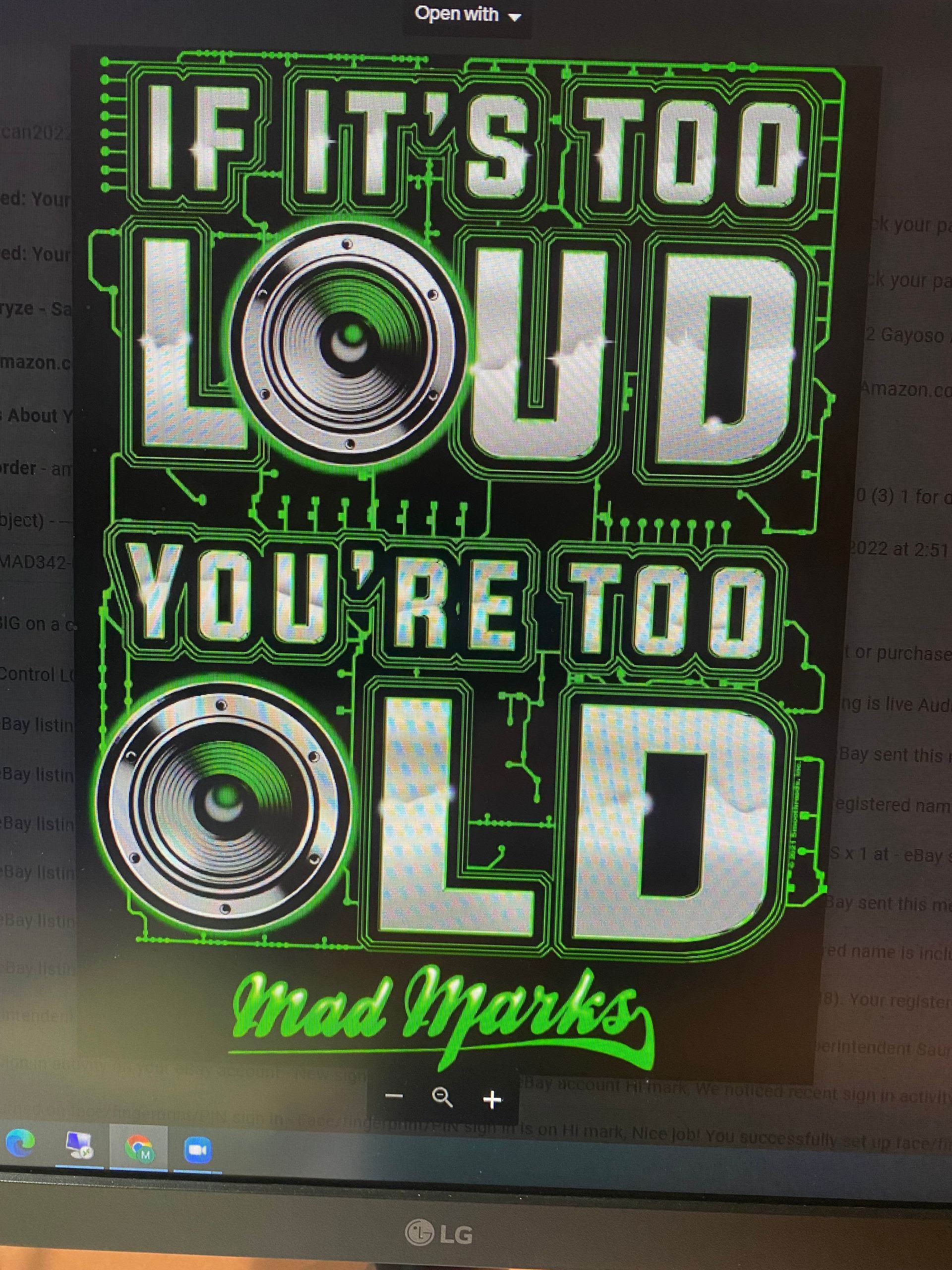 Mad Marks Stereo Warehouse ad