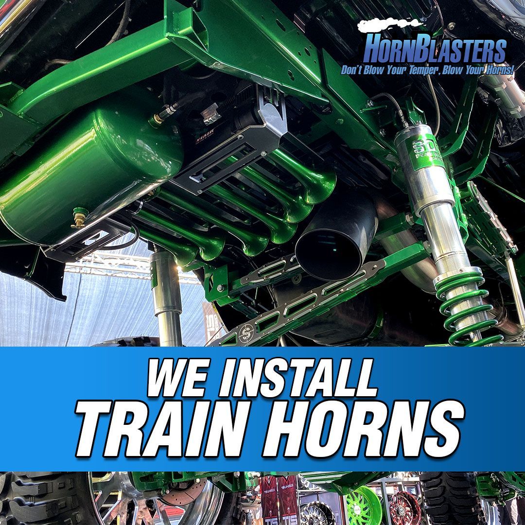 We install train horns