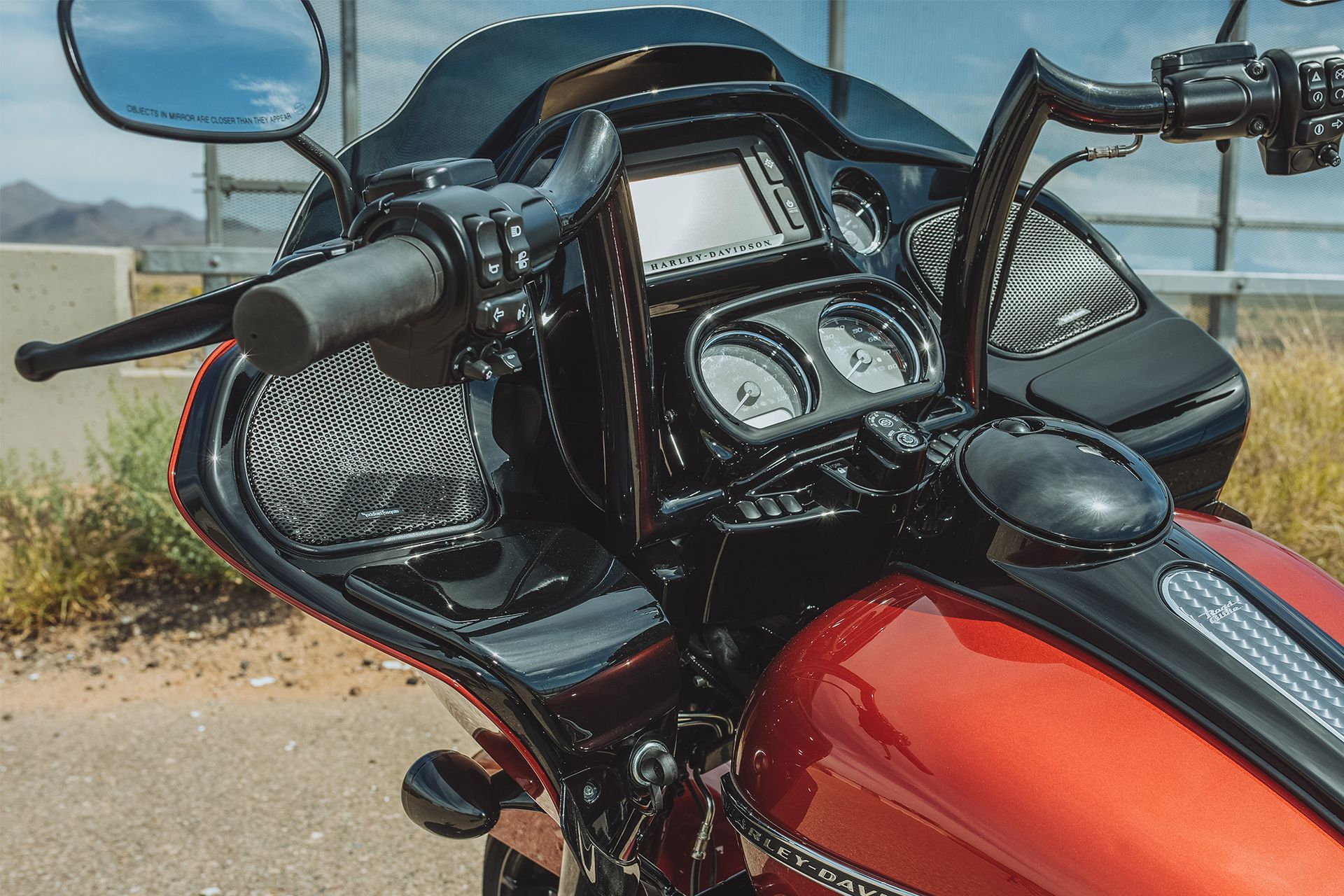 Harley Davidson motorcycle audio system