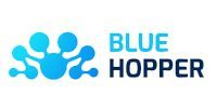 Blue Hopper logo with a blue icon and the words “BLUE HOPPER” in blue and dark gray