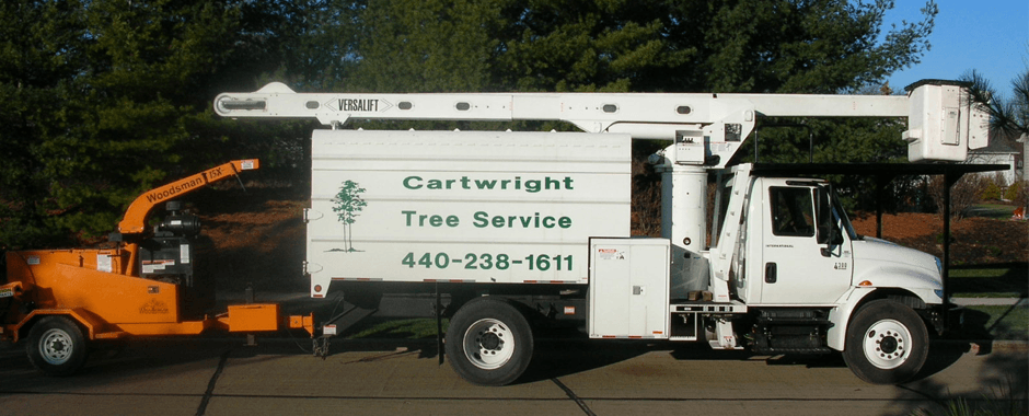 Cartwright Tree Service vehicle