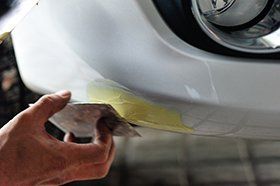 Collision bumper repair