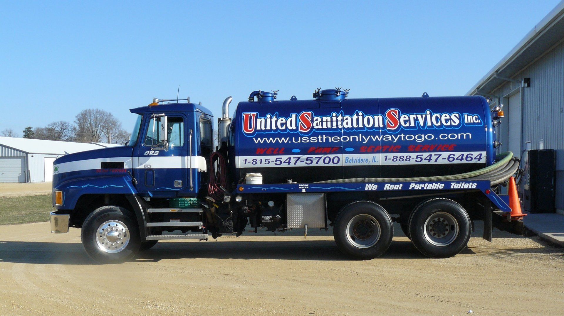 United Sanitation Services truck