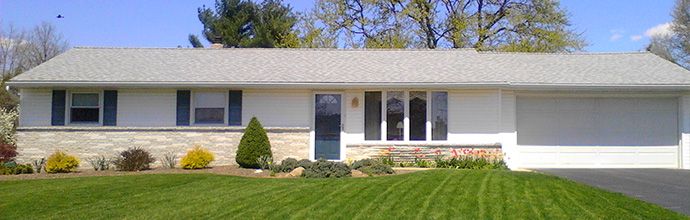 Shingled roof