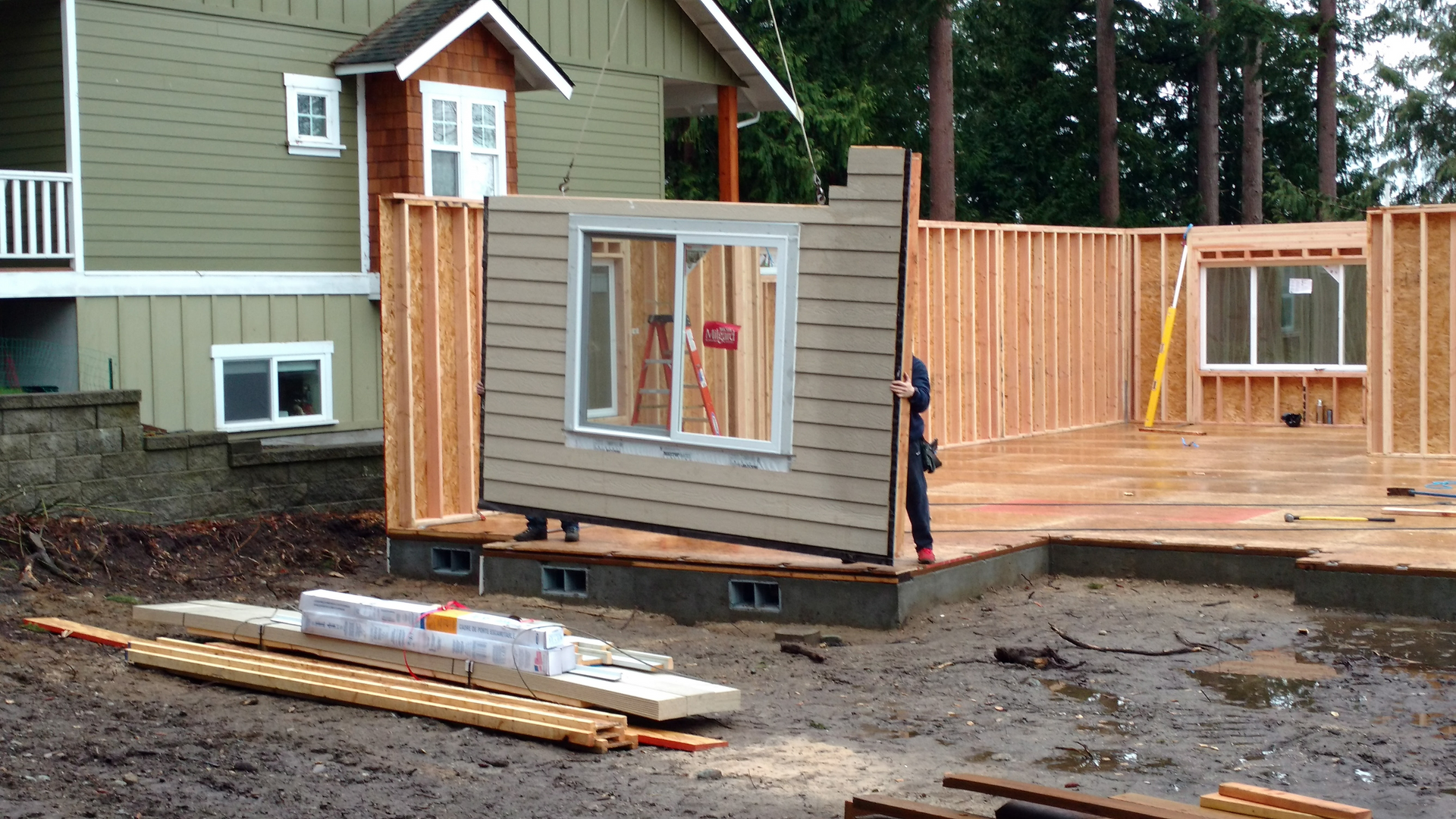 Exterior construction