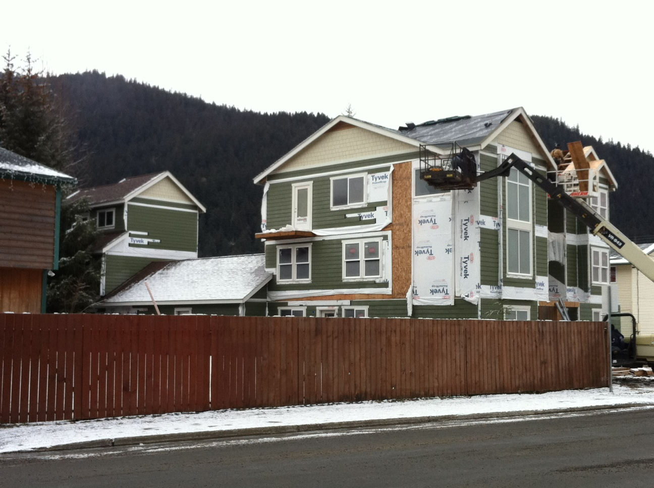 Exterior construction