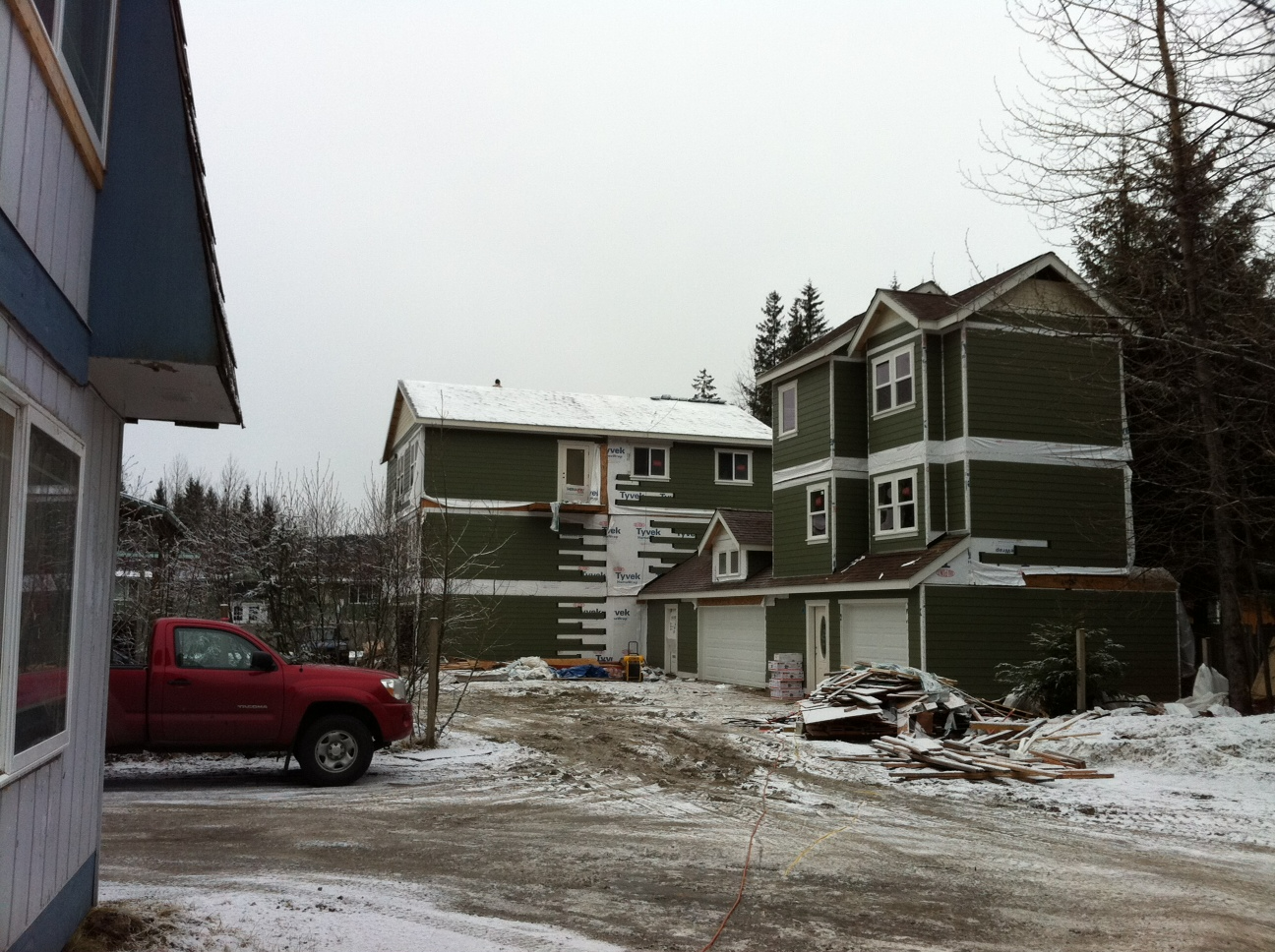 Exterior construction