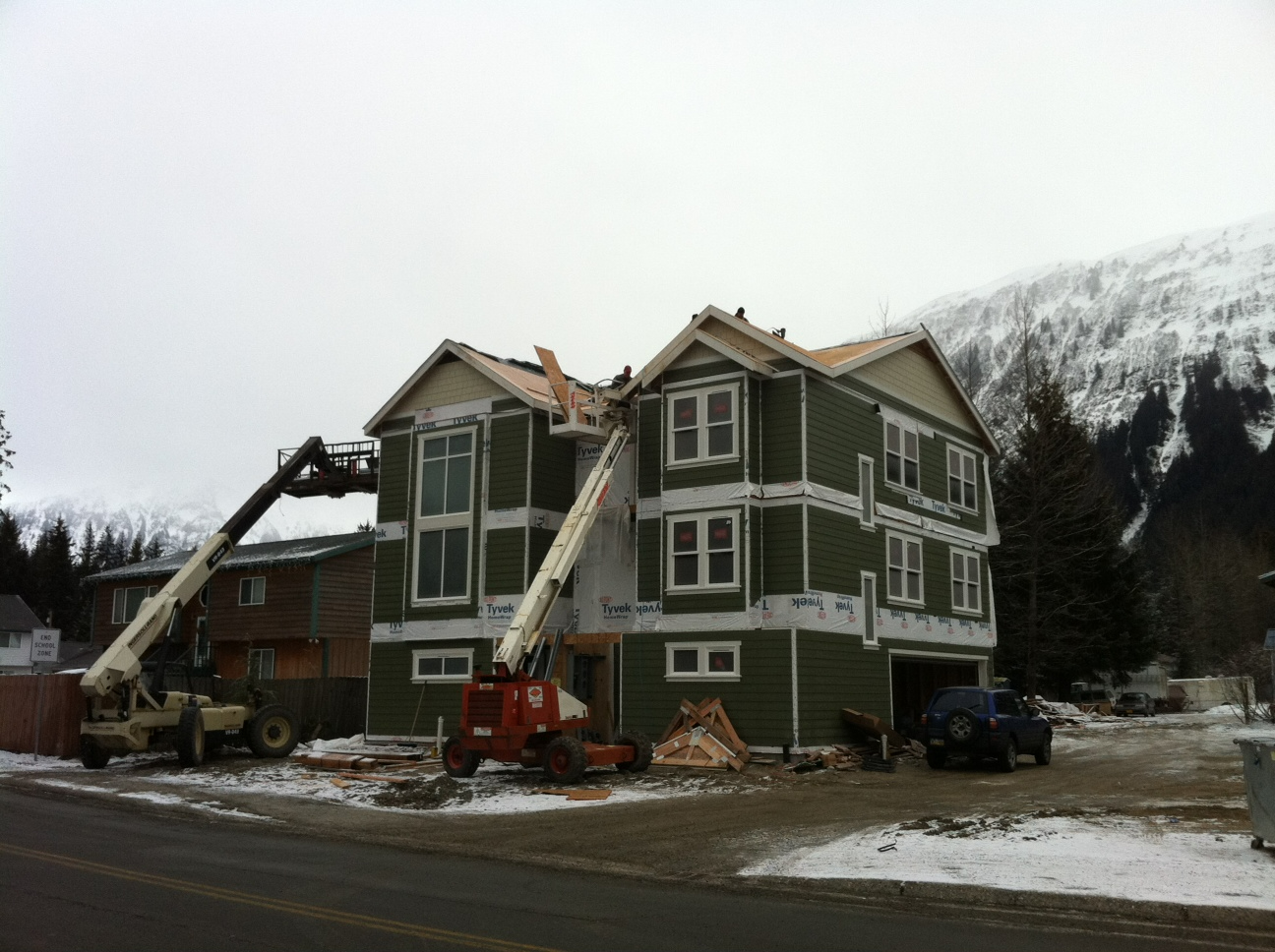 Exterior construction