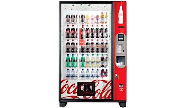 Coke glass front merchandiser