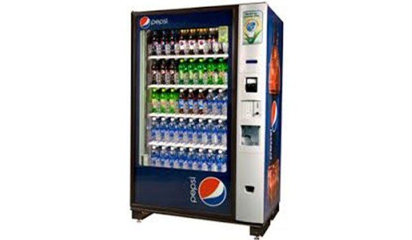 Pepsi glass front merchandiser
