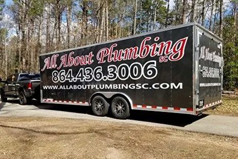All About Plumbing SC Truck