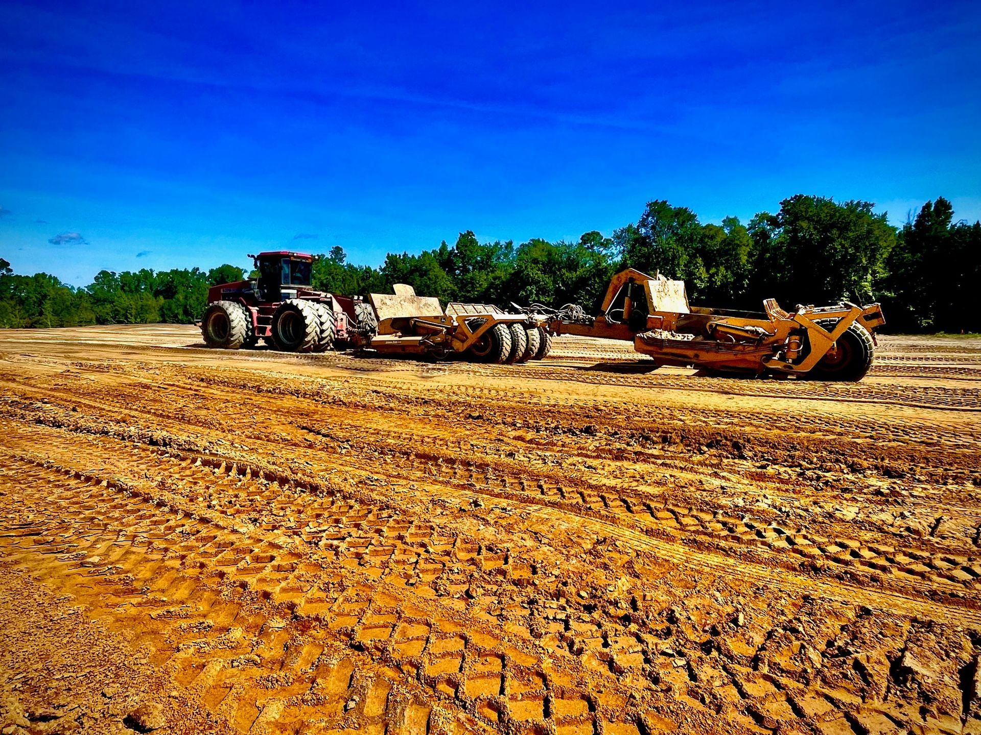 Building site clearing