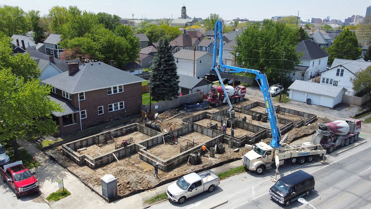 Custom Concrete for Green Square
