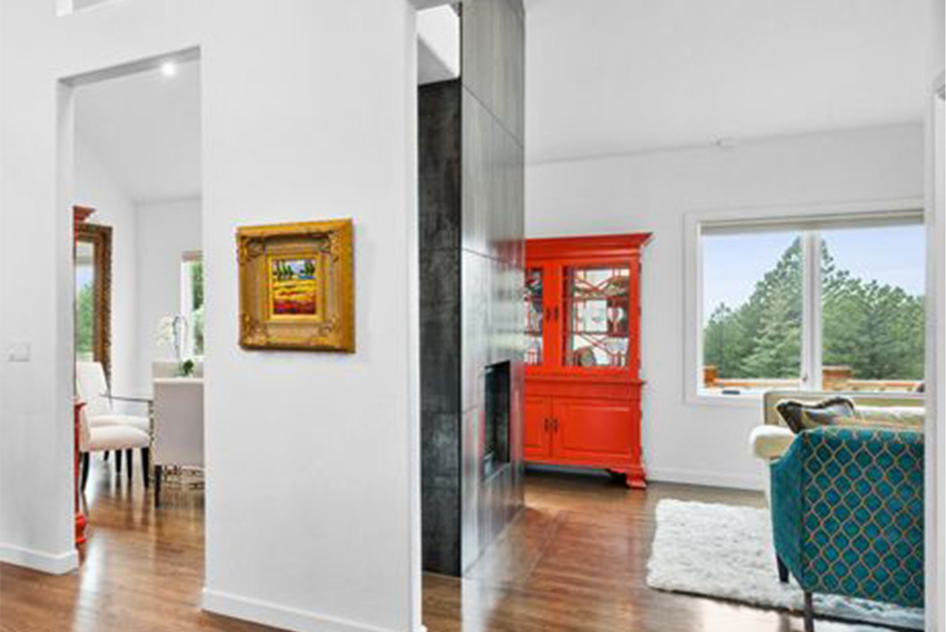 Entry to living room after