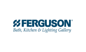 The logo for ferguson bath , kitchen and lighting gallery