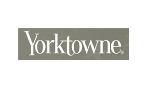 A logo for yorktowne on a white background