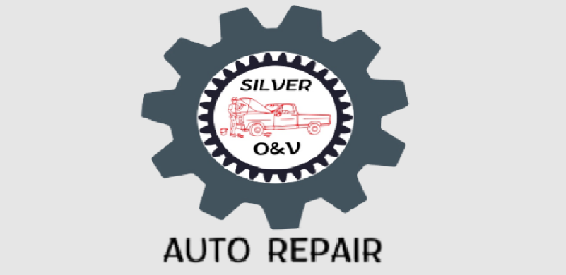 Silver O&V Auto Repair- Logo