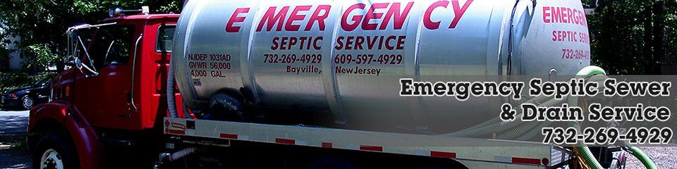 Emergency Septic Sewer & Drain Service Truck