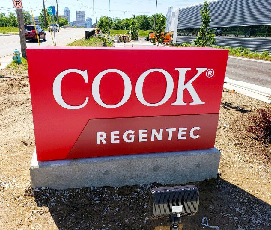 Freestanding signage