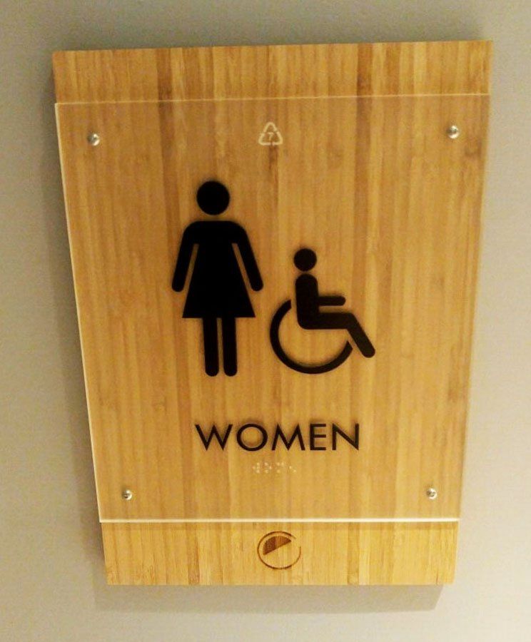 toilet sign