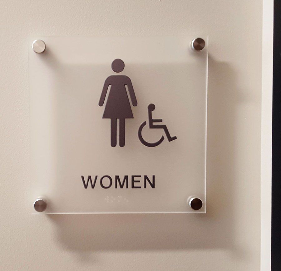 toilet sign
