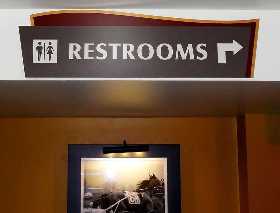 restroom sign