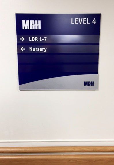 Building directory and signs