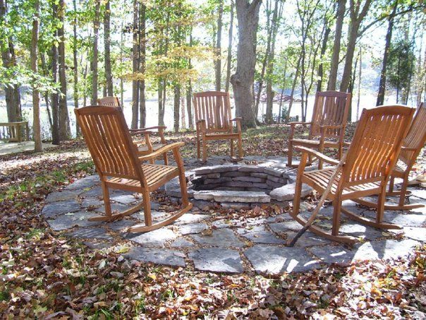 Natural Stone Firepit