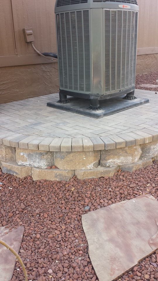 Paver installation