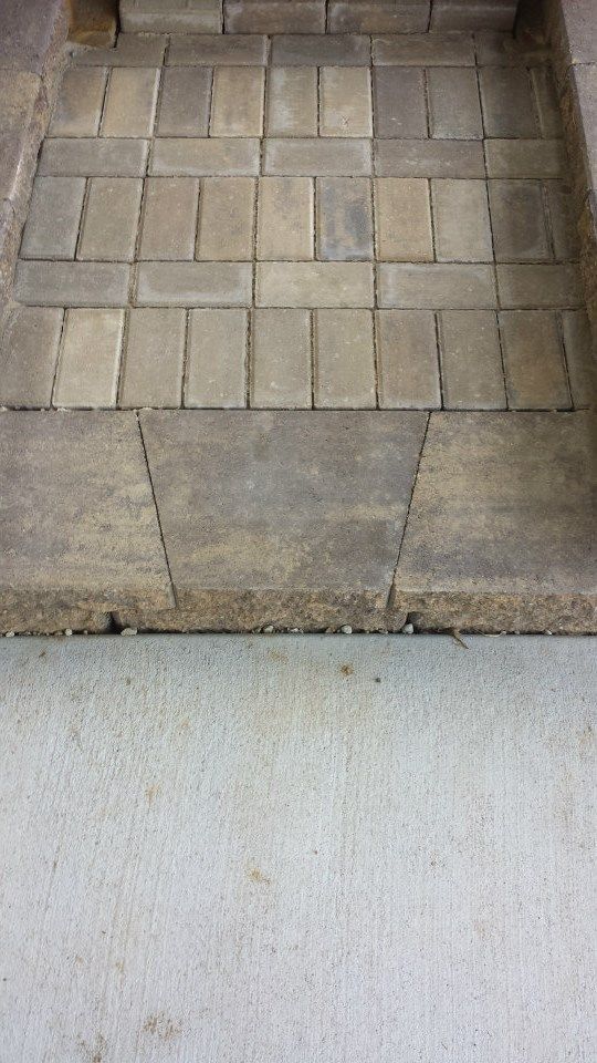Paver installation