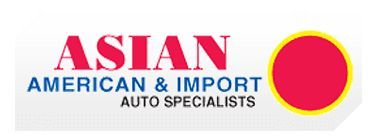 Asian American & Import Logo